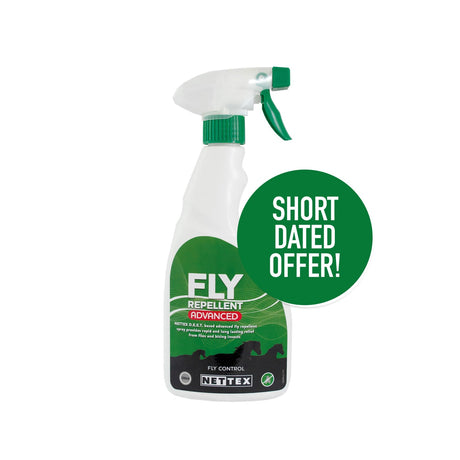 Nettex Fly Repellent Advanced 500ml  SHORT DATE DEAL Fly Sprays Barnstaple Equestrian Supplies