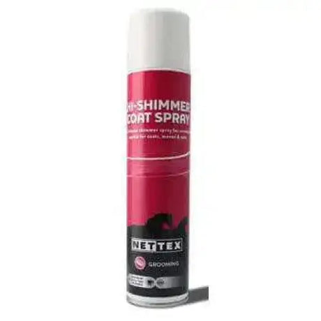 Nettex Hi Shimmer Coat Spray Coat Shines Barnstaple Equestrian Supplies