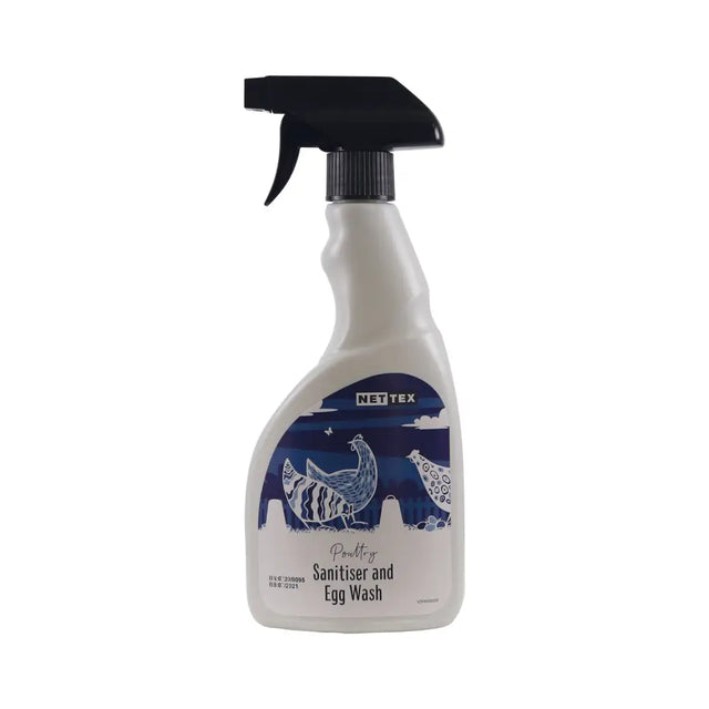 Nettex Poultry Sanitiser & Egg Wash 500ml Barnstaple Equestrian Supplies