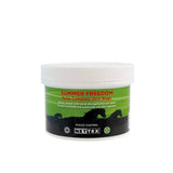 Green and black jar of nettex summer freedom salve complete for midge control with summer freedom salve label