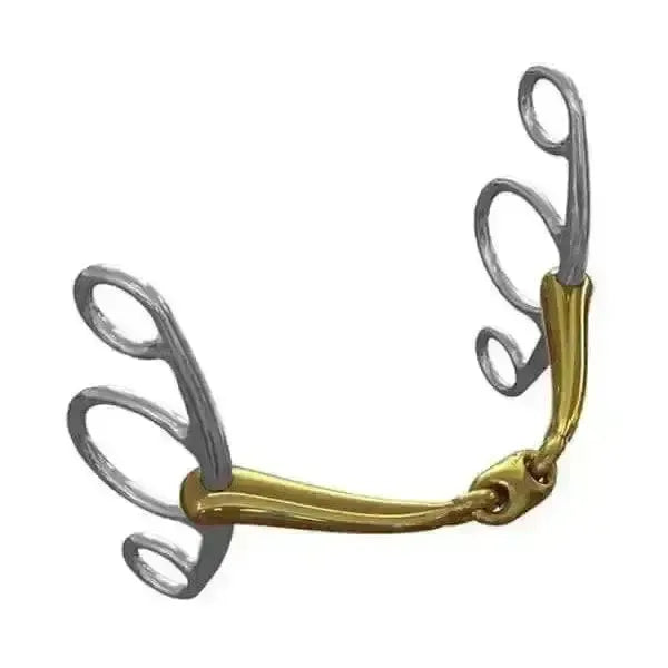 Neue Schule Tranz Angled Lozenge Jumper Bits 127 mm (5 inch) 16 mm Horse Bits