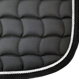 NEW GALLOP Quilted Close Contact GP Pad Black Pony/Cob Saddle Pads