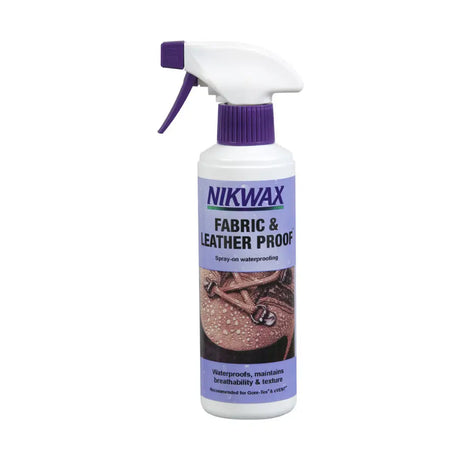 Nikwax Fabric & Leather Proof With Sprayer 125ml Waterproof Treatments Barnstaple Equestrian Supplies