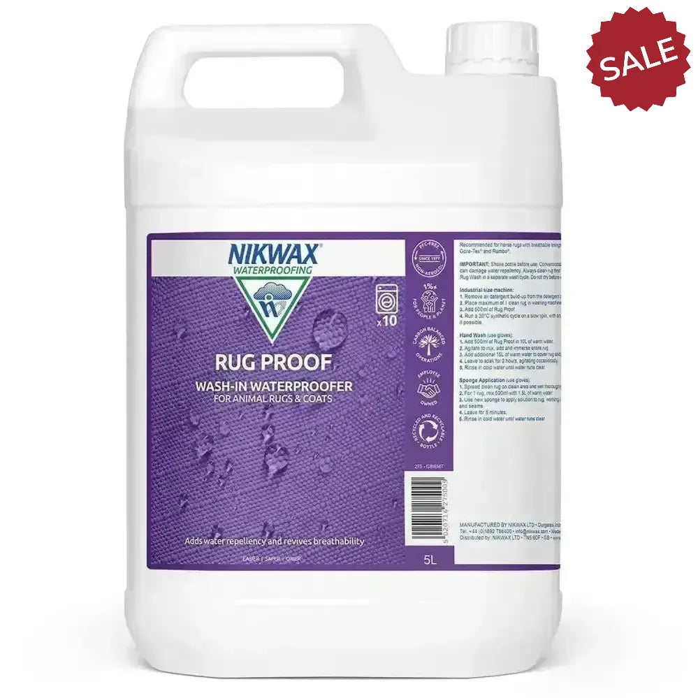 Nikwax Rug Proofing 5 Litre Horse Rug Proofing