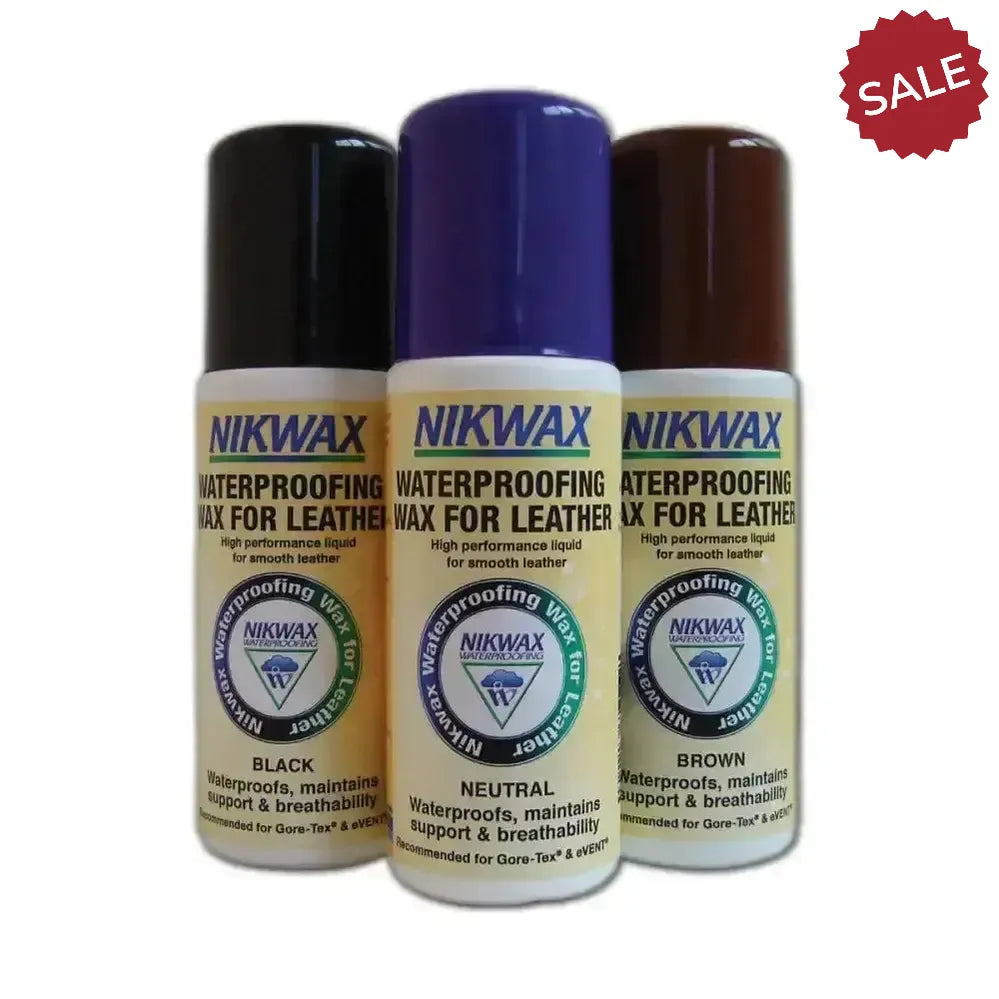 Nikwax Waterproofing Wax for Leather Cream 100ml Footwear Accessories