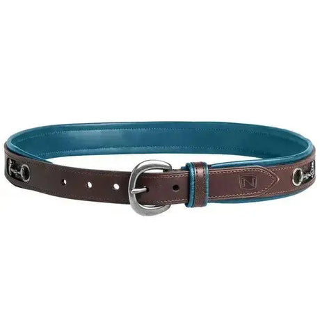 Noble Outfitters On The Bit Belts Havana / Turquoise Medium Belts Barnstaple Equestrian Supplies