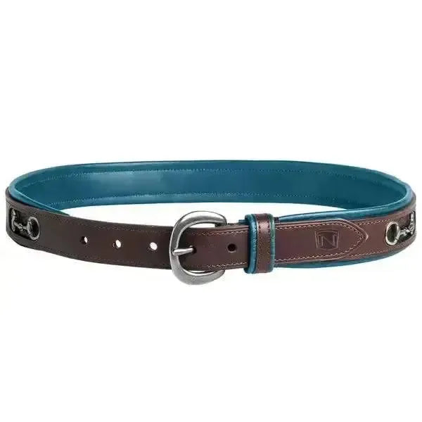 Noble Outfitters On The Bit Belts Havana / Turquoise Medium Belts