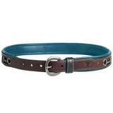 Noble Outfitters On The Bit Belts Havana / Turquoise Medium Belts