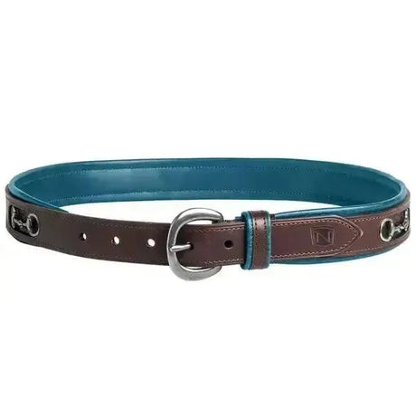 Noble Outfitters On The Bit Belts Havana / Turquoise Medium Belts