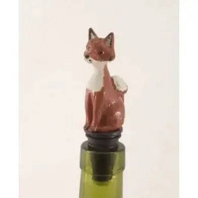 Novelty Wine Stoppers Fox Bottle Saver Laureston Designs Gifts Barnstaple Equestrian Supplies