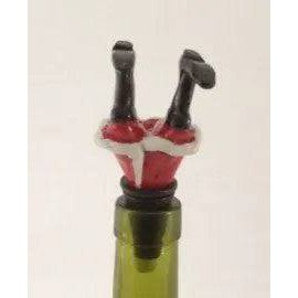 Novelty Wine Stoppers Funny Legs Christmas Novelty Wine Stopper  - Barnstaple Equestrian Supplies