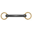 Nylon Bit With Brass Ring Snaffle 3" Horse Bits Barnstaple Equestrian Supplies