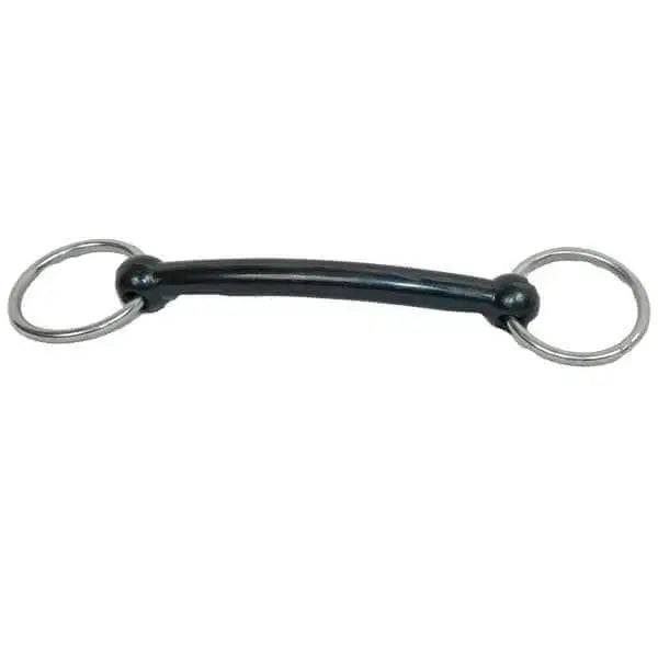 Nylon Mouth Bits With Stainless Steel Loose Ring Bits 114 mm (4 1/2") Saddlery Trade Services Horse Bits Barnstaple Equestrian Supplies