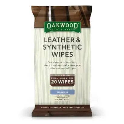 Oakwood Leather & Synthetic Wipes Oakwood Leather Care Tack Care Barnstaple Equestrian Supplies