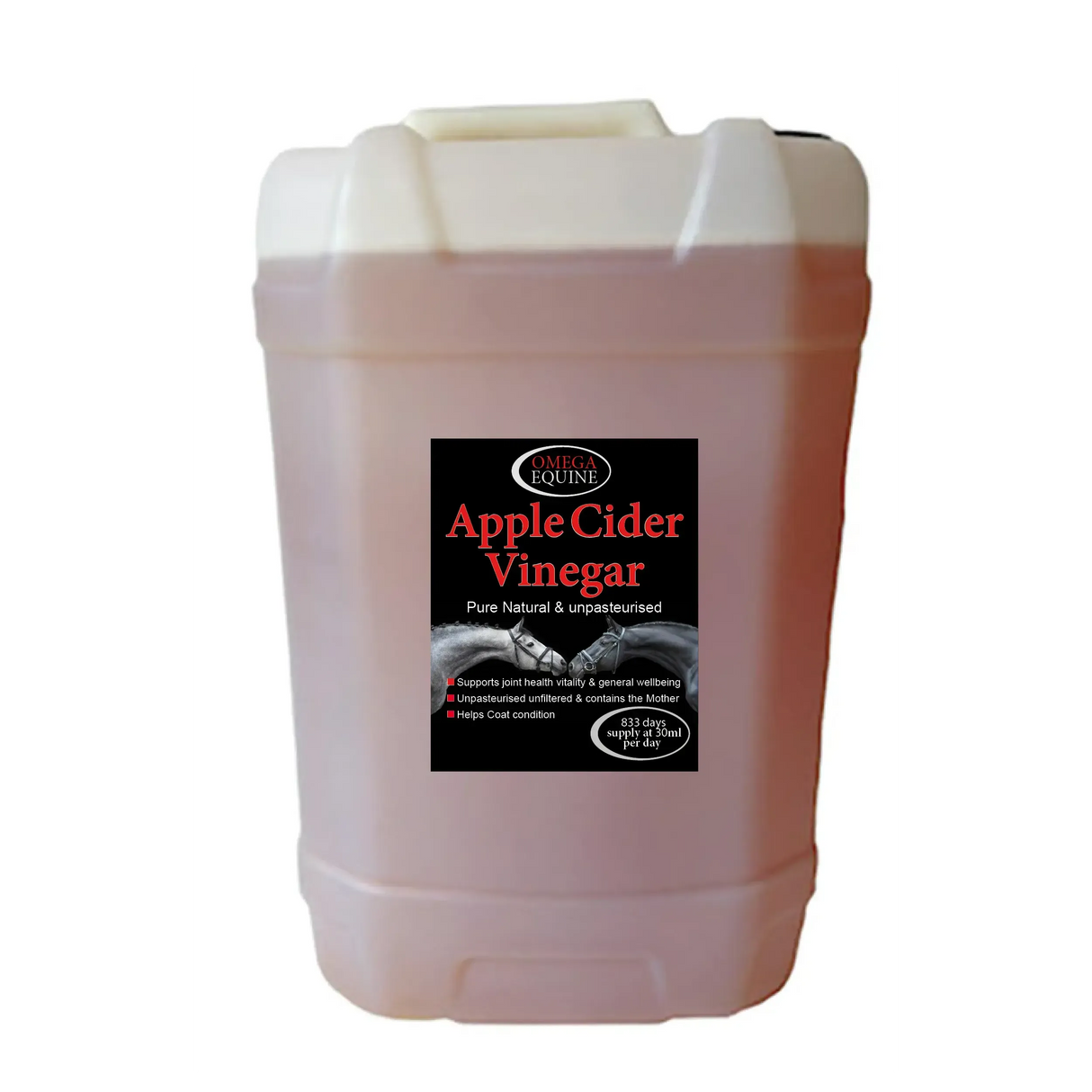 Omega Apple Cider Vinegar 25 Litre Equine Joint Supplements