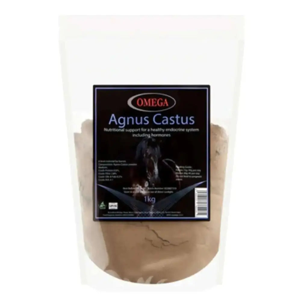 Omega Equine Agnus Castus 1Kg horse hormone supplements Barnstaple Equestrian Supplies