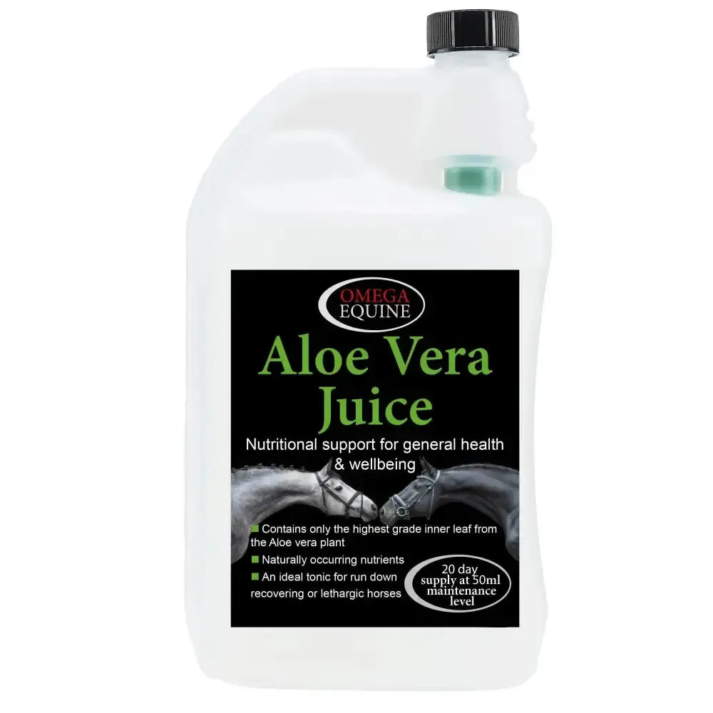 Omega Equine Aloe Vera 1 Litre Horse Electrolytes