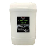 White plastic jug of omega equine aloe vera juice labeled as a 500-day supply for horses featuring impressive medicinal herbs