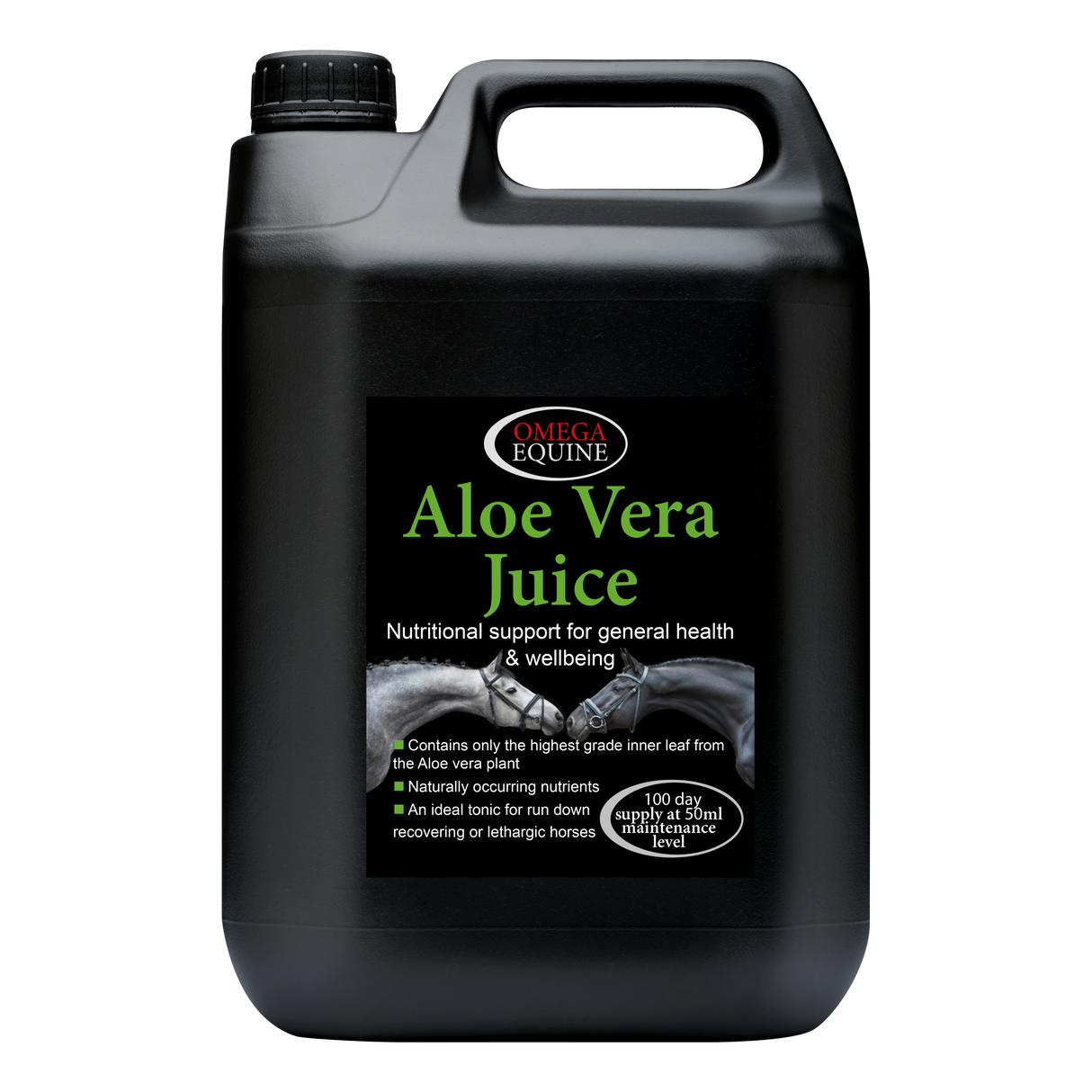 Omega Equine Aloe Vera-5 Litre-Horse Electrolytes-Omega Equine-Barnstaple Equestrian Supplies Tack Shop