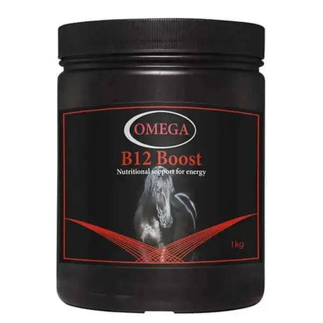 Omega Equine B12 Boost 1kg Omega Equine Horse Supplements Barnstaple Equestrian Supplies