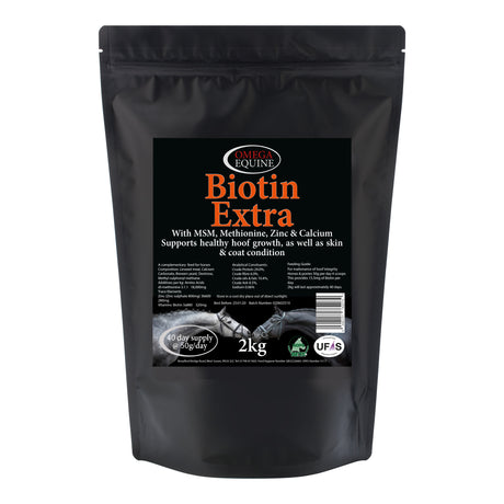 Omega Equine Biotin Extra-2kg-Horse Hoof Supplements-Omega Equine-Barnstaple Equestrian Supplies Tack Shop