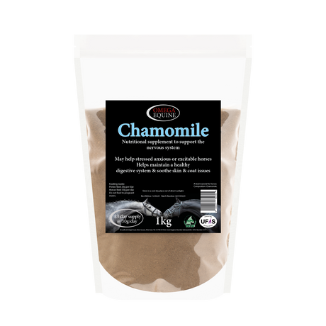 Omega Equine Chamomile-1kg-Calmers For Horses-Omega Equine-Barnstaple Equestrian Supplies Tack Shop