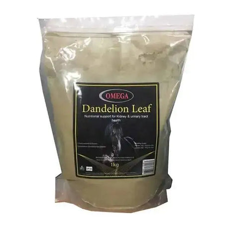 Omega Equine Dandelion Leaf 1Kg Horse Supplements Barnstaple Equestrian Supplies