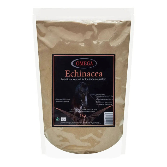 Omega Equine Echinacea 1kg Omega Equine Horse Vitamins & Supplements Barnstaple Equestrian Supplies