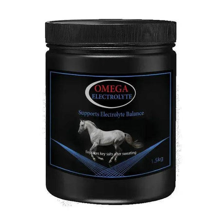 Omega Equine Electrolytes 1.5kg Omega Equine Horse Supplements Barnstaple Equestrian Supplies