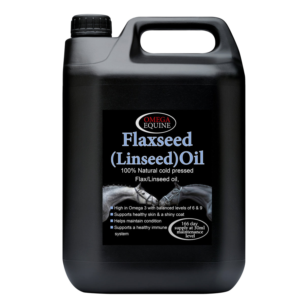 Omega Equine Flax Oil (Linseed Oil) 5 Litre Horse Skin Care Supplements