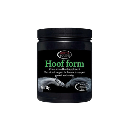 Omega Equine Hoof Form-870g Pot-Horse Hoof Supplements-Omega Equine-Barnstaple Equestrian Supplies Tack Shop