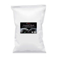 White plastic bag of omega equine linseed meal 20kg showing front of equine linseed meal 20kg packaging