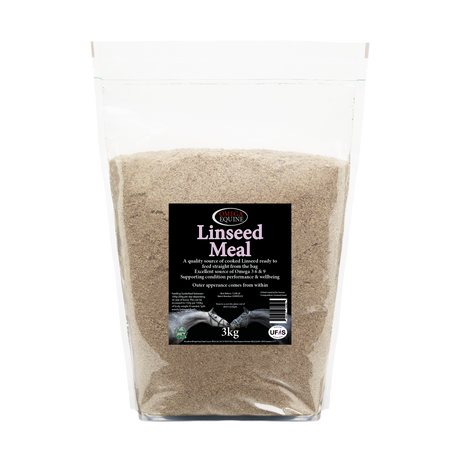 Omega Equine Linseed Meal-3kg-Horse Supplements-Omega Equine-Barnstaple Equestrian Supplies Tack Shop