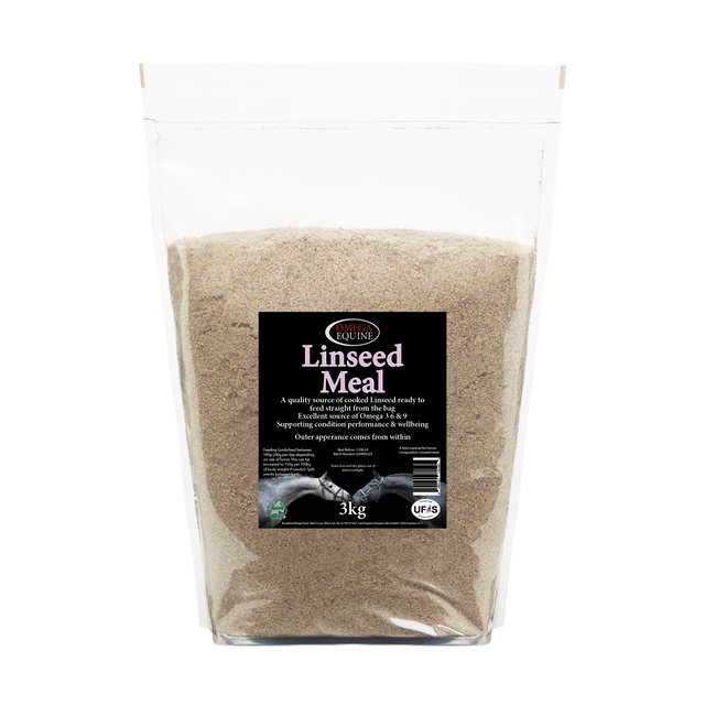 Omega Equine Linseed Meal-3kg-Horse Supplements-Omega Equine-Barnstaple Equestrian Supplies Tack Shop