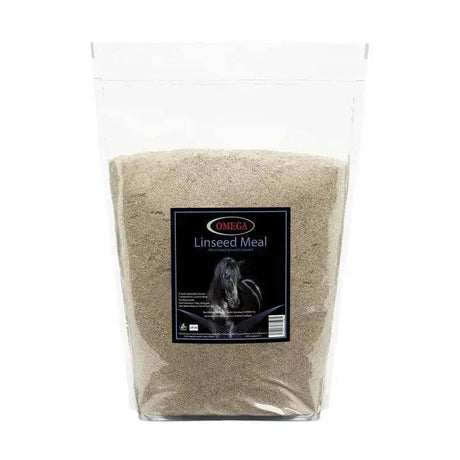 Omega Equine Linseed Meal 3kg Omega Equine Horse Supplements Barnstaple Equestrian Supplies