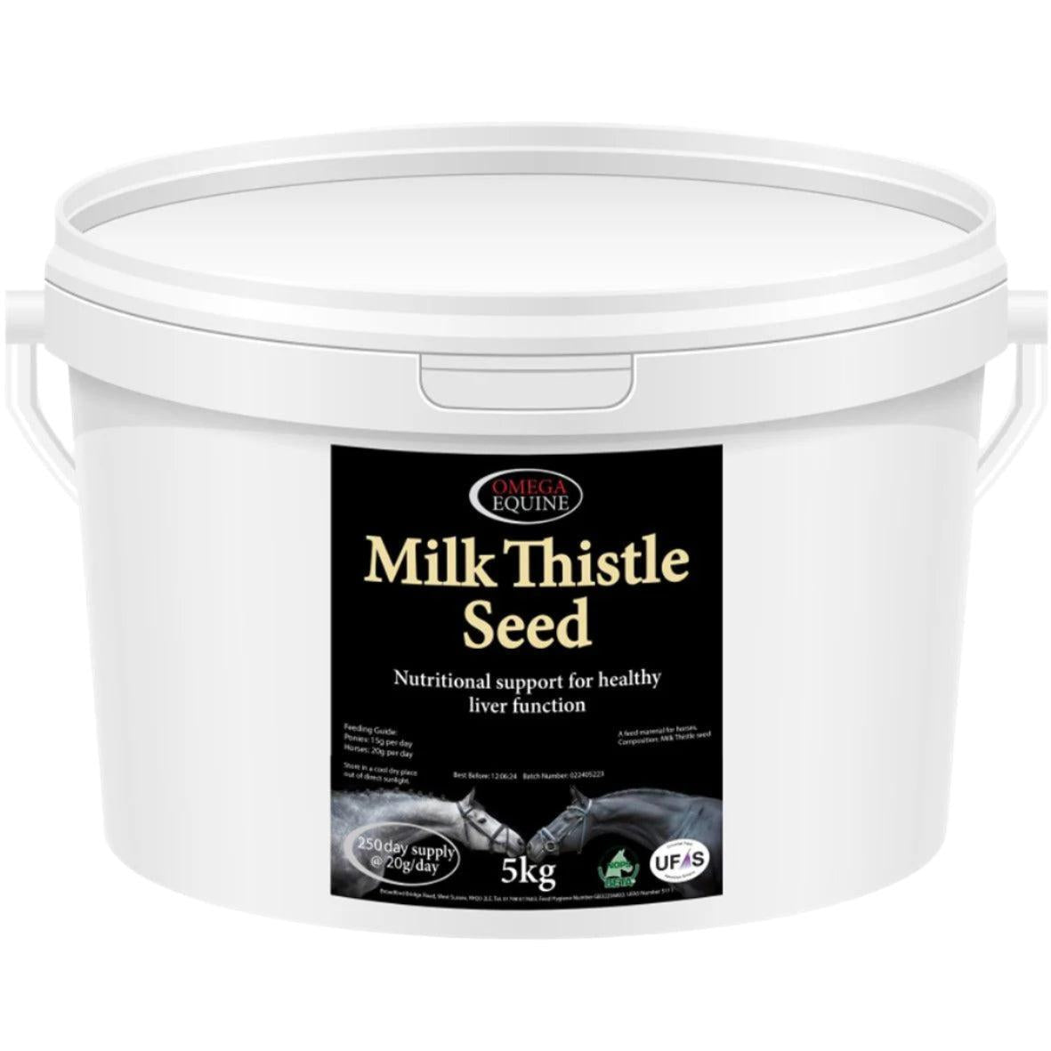 Omega Equine Milk Thistle 1kg Horse Supplements