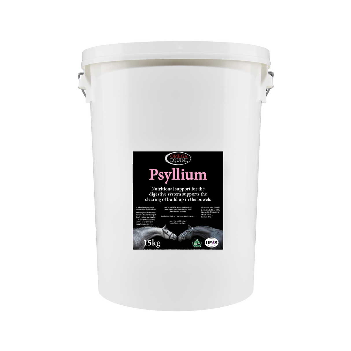 Omega Equine Psylliam-15Kg-Horse Supplements-Omega Equine-Barnstaple Equestrian Supplies Tack Shop