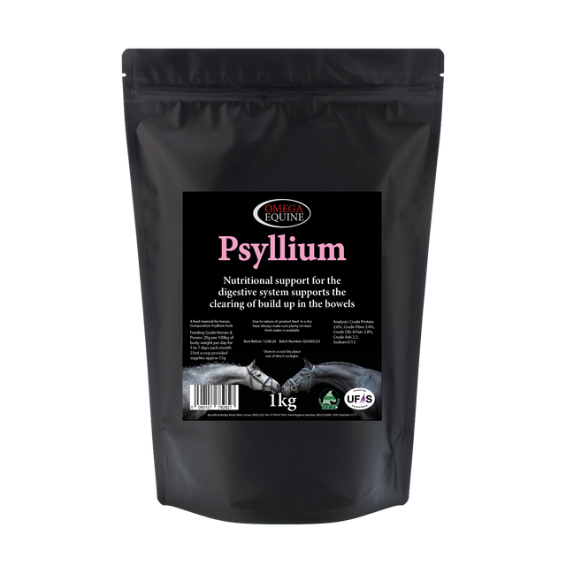 Omega Equine Psylliam-1kg-Horse Supplements-Omega Equine-Barnstaple Equestrian Supplies Tack Shop