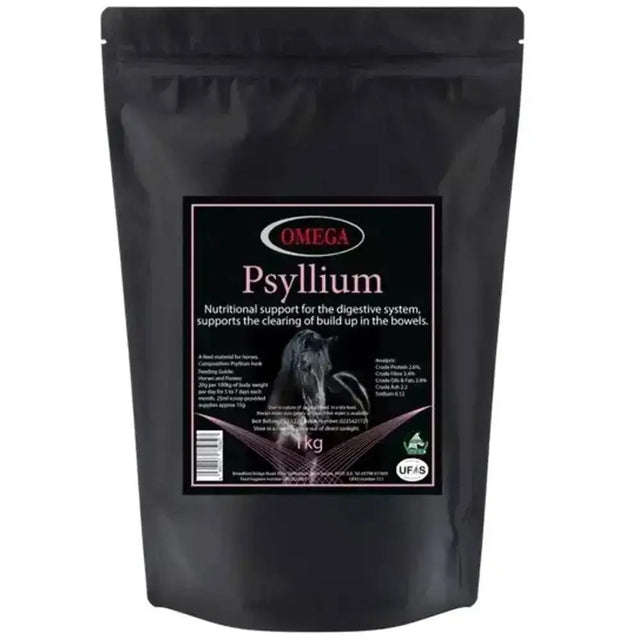 Omega Equine Psylliam 1Kg Horse Supplements Barnstaple Equestrian Supplies