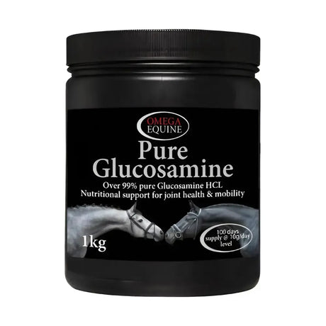 Omega Equine Pure Glucosamine 500g Pot Equine Joint Supplements
