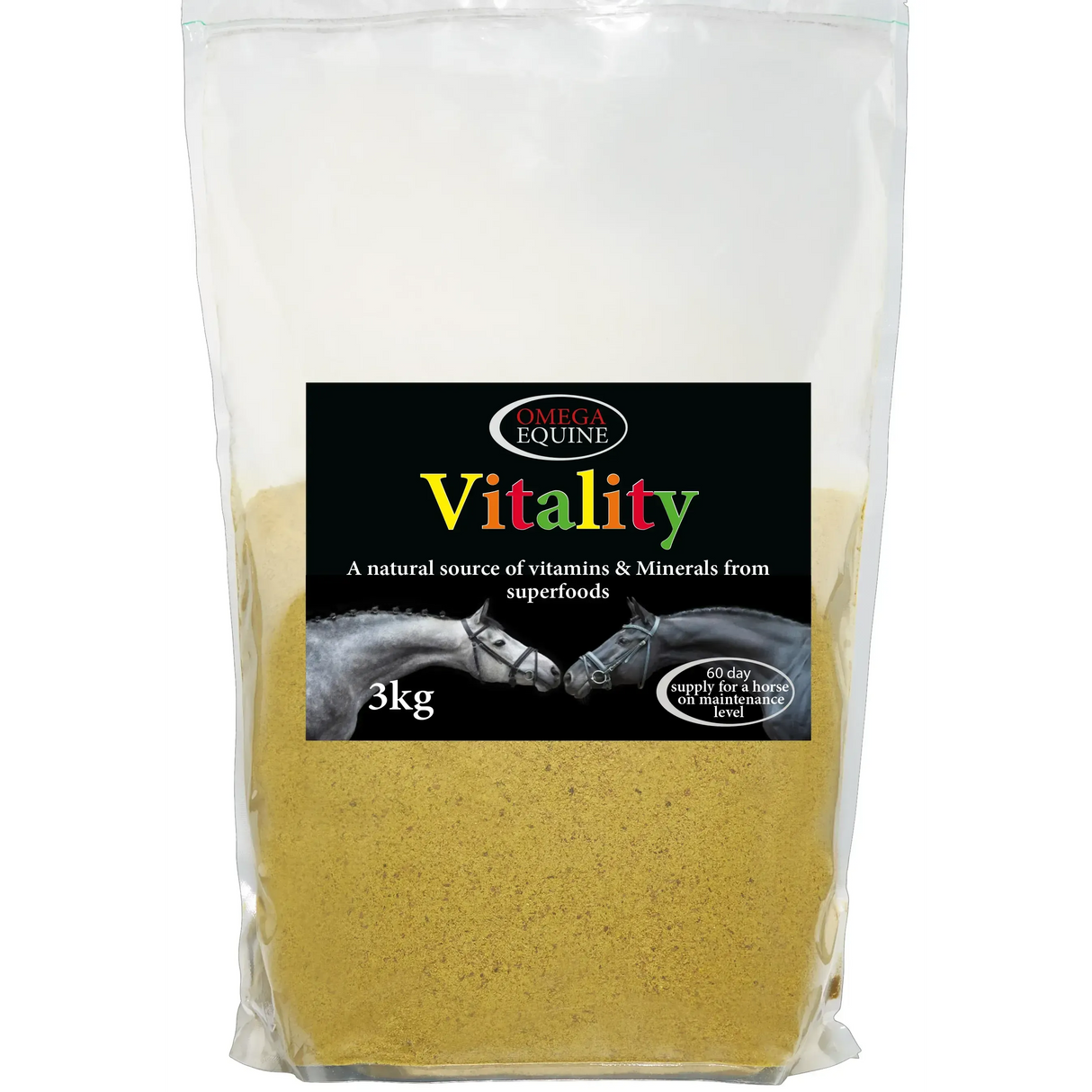 Omega Equine Vitality 3Kg Refill Equine Joint Supplements