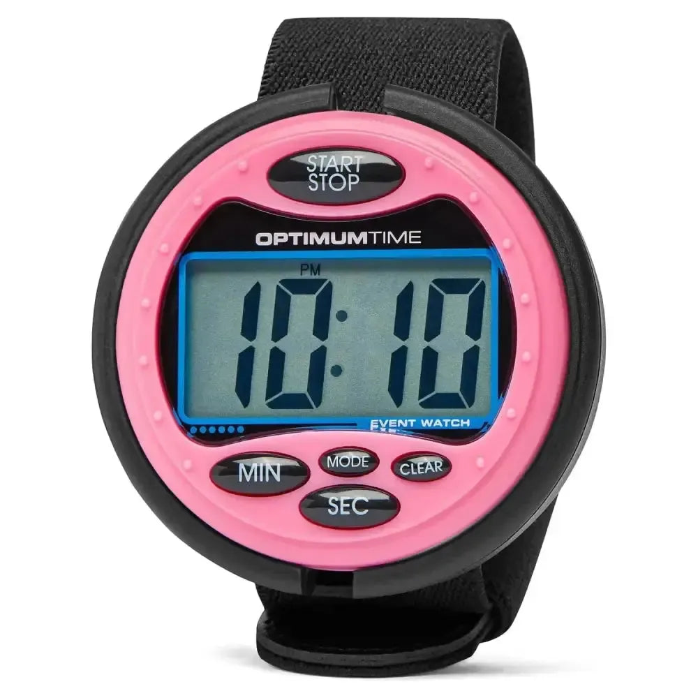 Optimum Time 3-Day Event Watch Red Competition Accessories