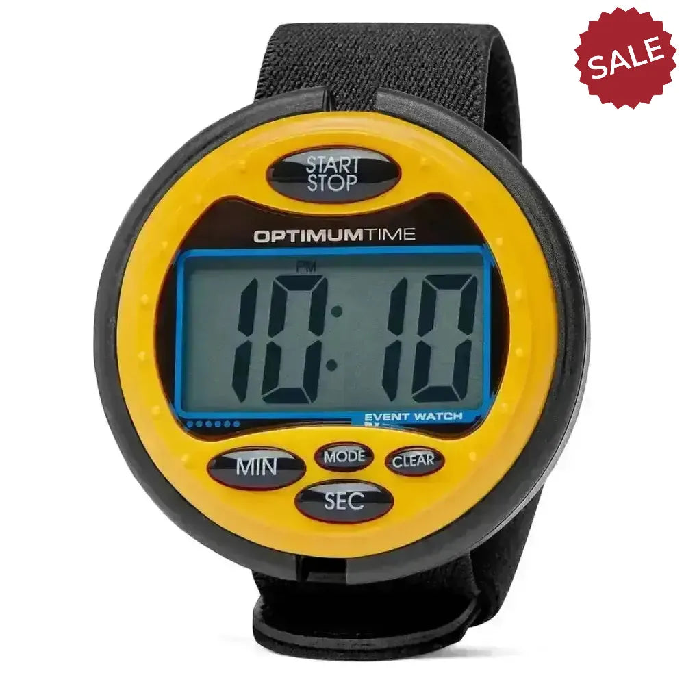 Optimum Time 3-Day Event Watch Red Competition Accessories
