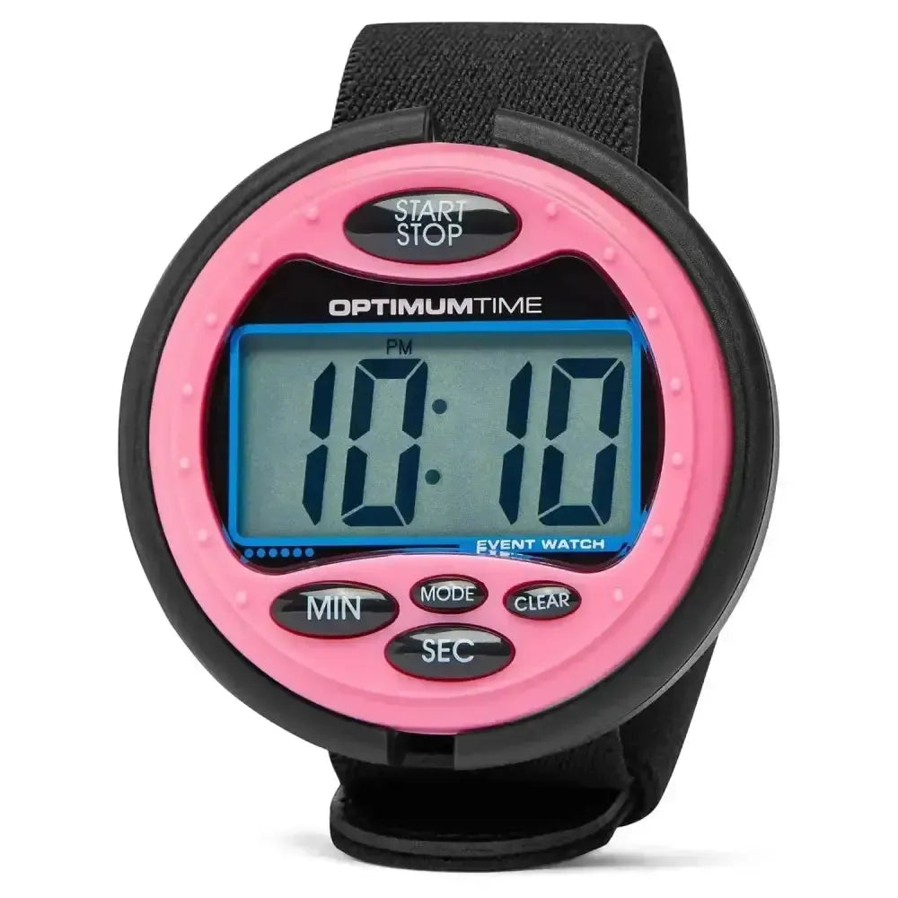 Optimum Time 3-Day Event Watch Pink Competition Accessories