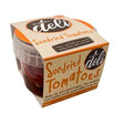 Orchardlea deli sundried tomatoes in a clear plastic container with orange and beige cardboard label