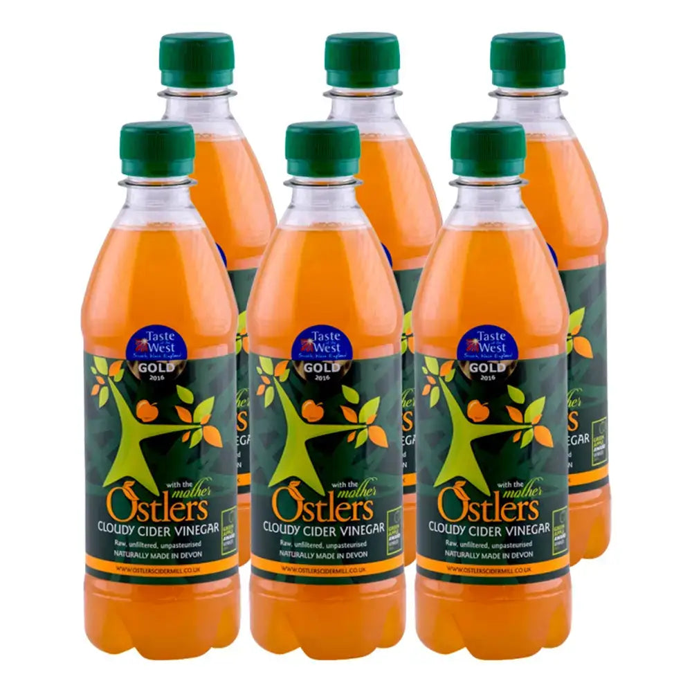 Ostlers Cider Organic Cider Vinegar With Mother 500ml Plastic Bottles condiments