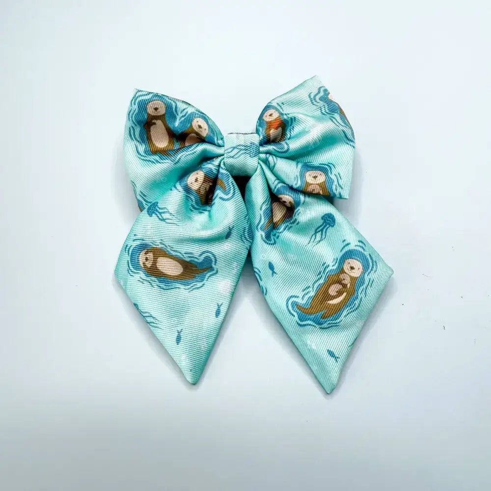 Otterly Lovely Sailor bow 🦦💙 Pet Products