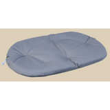 P&L Country Dog Heavy Duty Waterproof Oval Cushion Dog Bed Small L76cm X W58cm X D6cm Grey Dog Beds