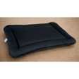 P&L Country Dog Heavy Duty Waterproof Rectangular Cushion Pad Dog Beds. Medium L76cm X W52cm X D5cm Black Dog Beds