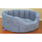 P&L Country Dog Tough Heavy Duty Oval High Sided Waterproof Dog Beds.
